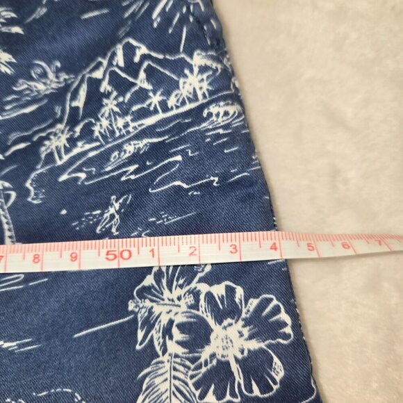 2/$20 Gap Hawaiian Palm Tree Drawstring Men’s Shorts, Medium - Picture 5 of 8